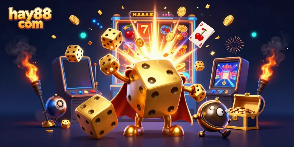 Experience thrilling wins and vibrant gameplay with hay88 com's golden dice and jackpot slot explosion.