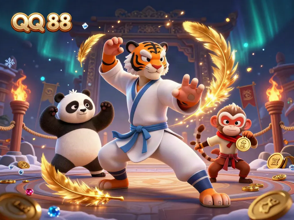 Engage in thrilling action with QQ 88 as characters command the arena with style and strategy.