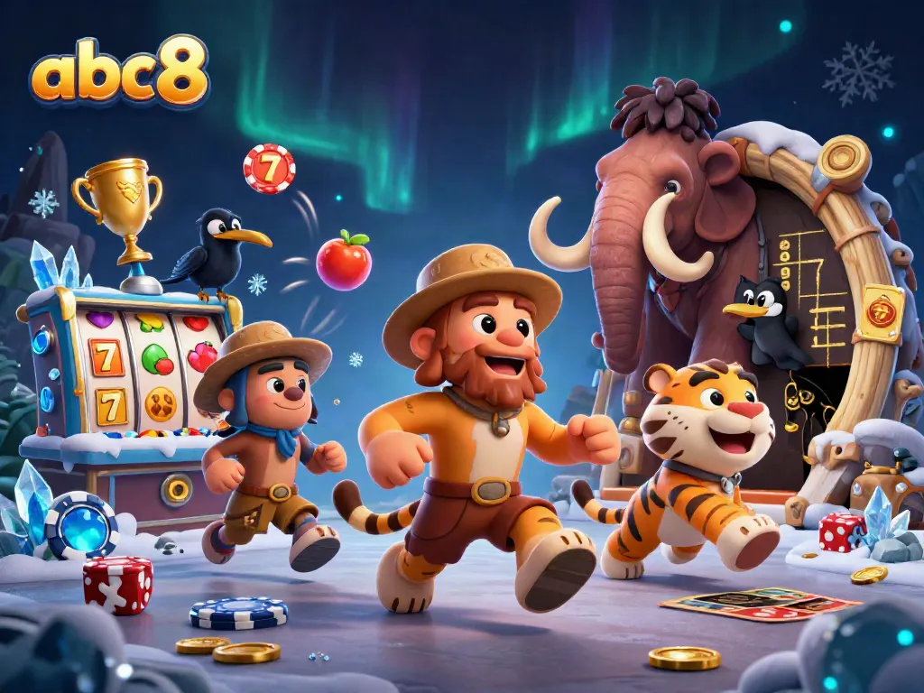 Experience the thrilling world of abc8 casino with caveman and tiger gaming together.