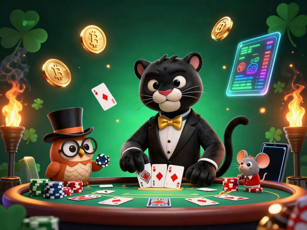 Experience thrill and excitement at the top live casino with charming characters and vibrant game elements.