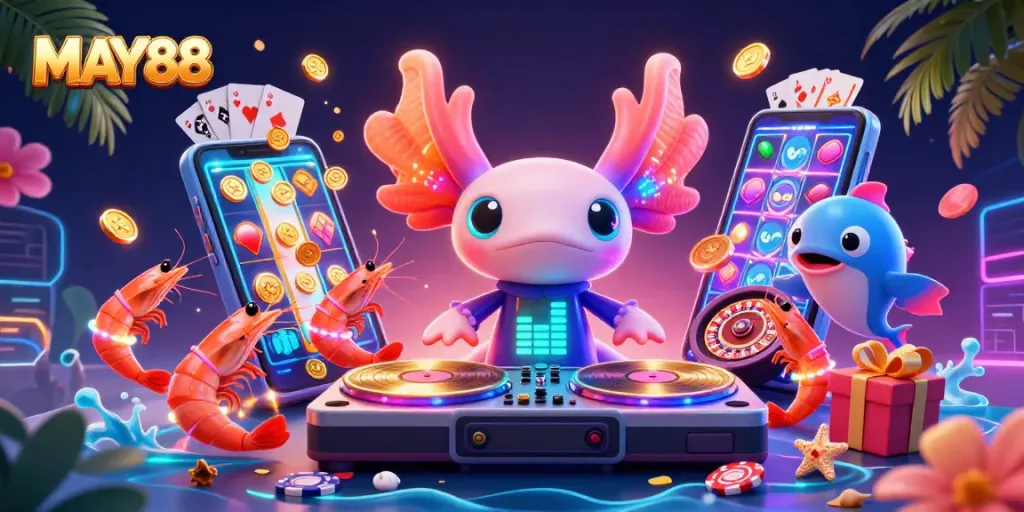 Play exciting May88 games with colorful slots and vibrant creatures for unforgettable fun!