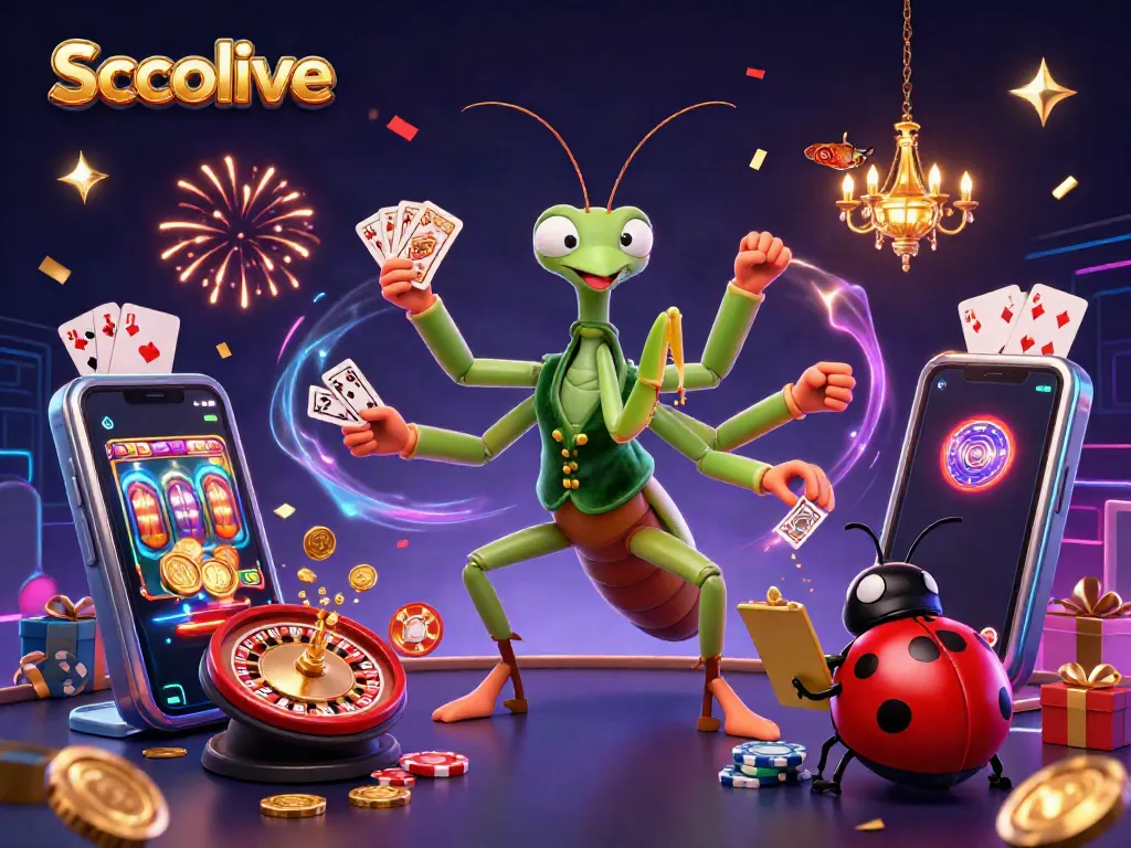 Experience thrilling gameplay with Socolive's vibrant casino scene featuring lively characters.