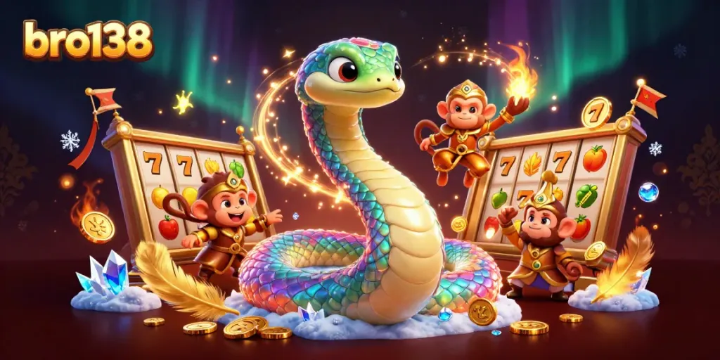 Experience exciting wins with bro138, featuring vibrant slot game visuals and engaging animations.