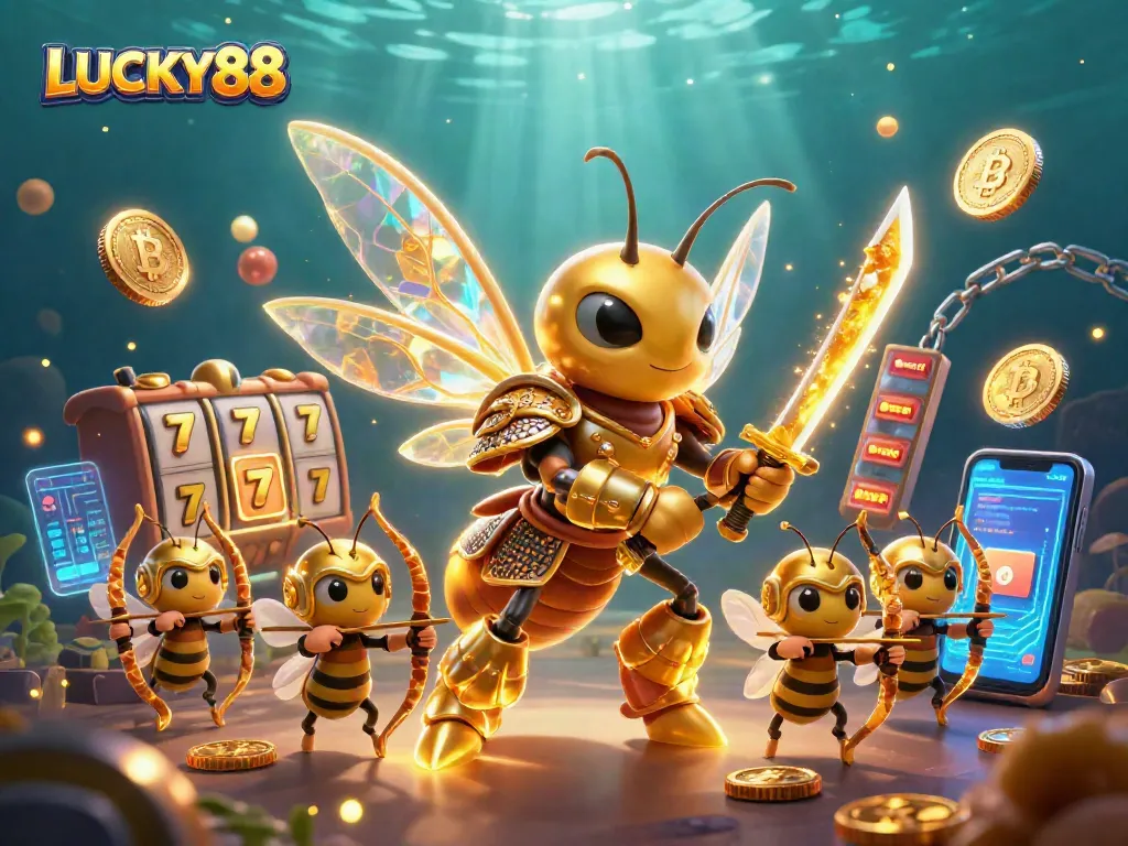 Experience thrilling gameplay with LUCKY88 slots featuring vibrant characters and rich casino elements