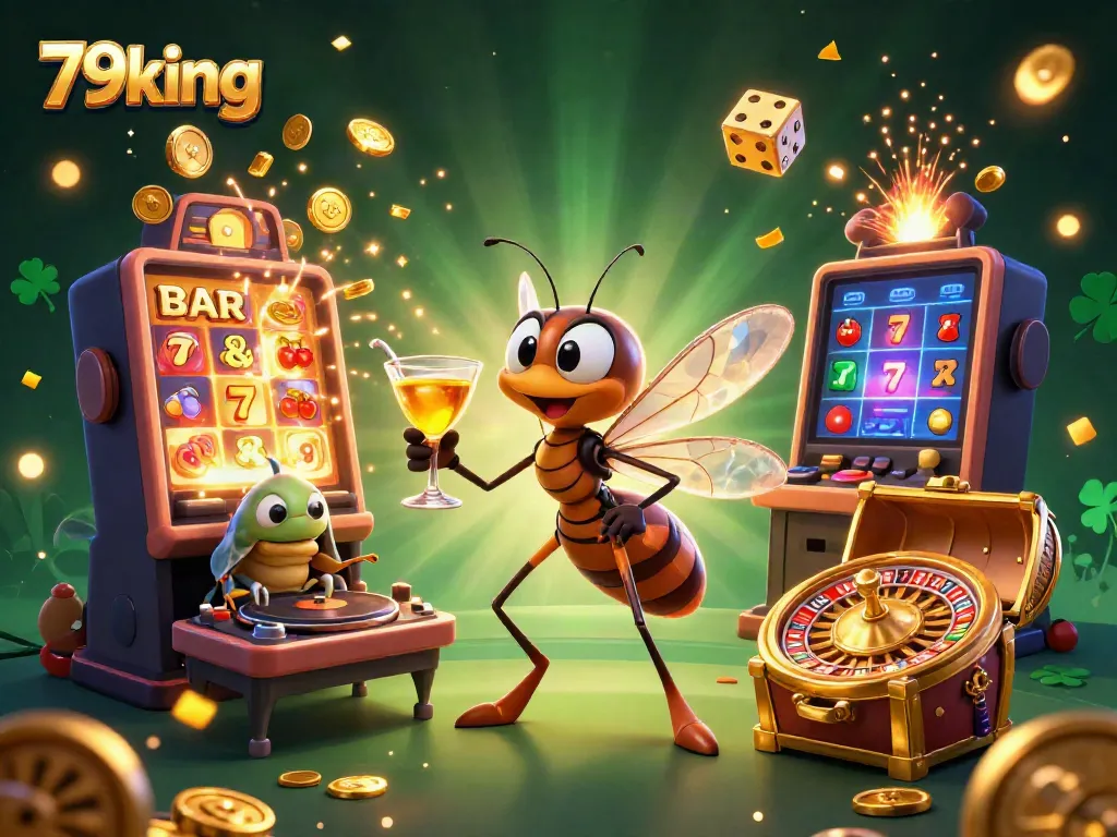 Experience the vibrant 79king casino scene with animated characters and exciting gaming elements.