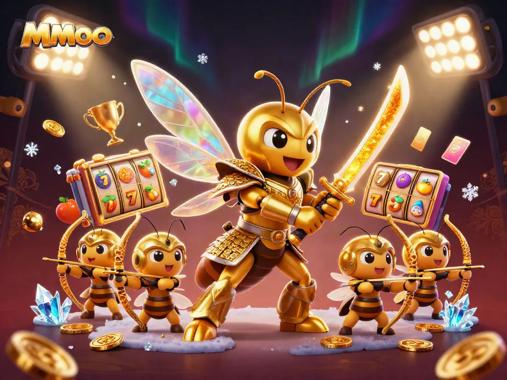 Immerse yourself in MMOO's vibrant gaming universe with unique characters battling for jackpots and thrilling rewards.