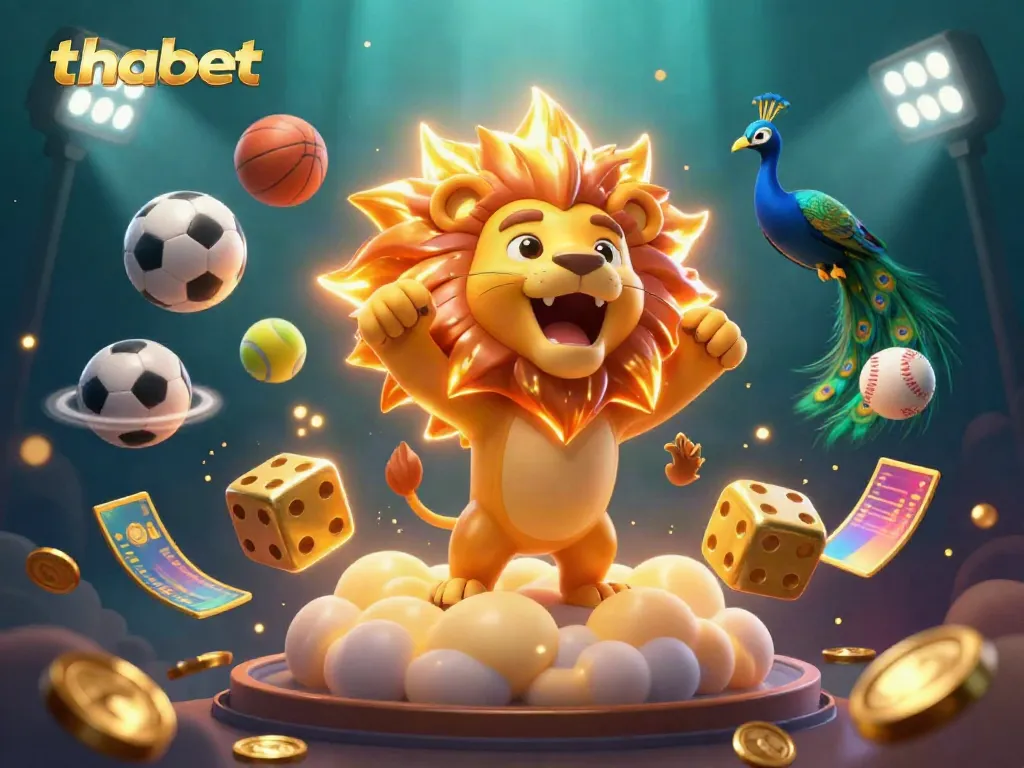 Experience thrilling games at Thabet, where lively casino elements create excitement and potential winnings.