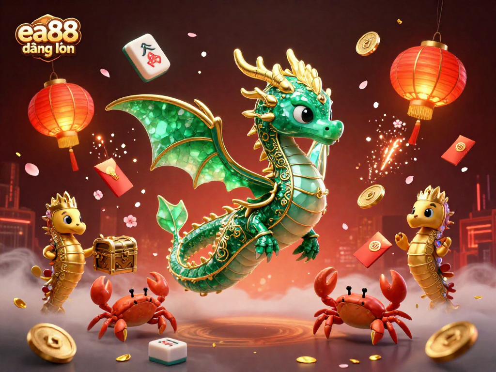 Engage in thrilling gameplay with ea88 đăng nhập showcasing a vibrant casino scene filled with treasure and characters.